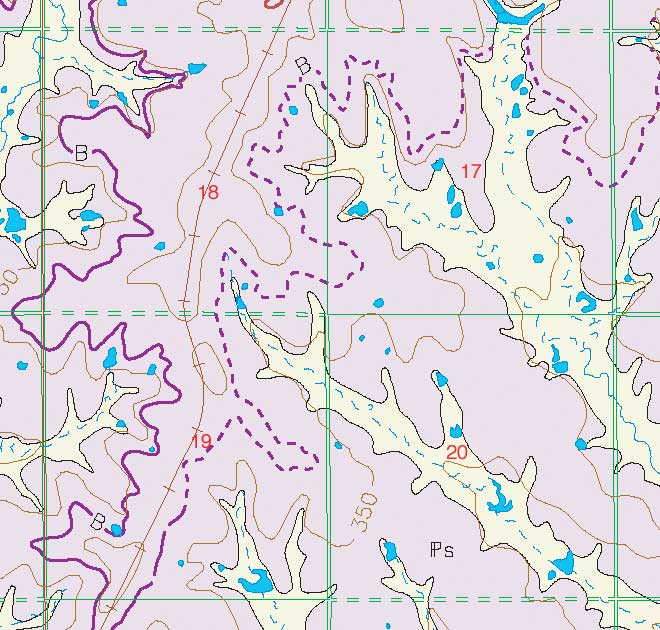 small geologic map