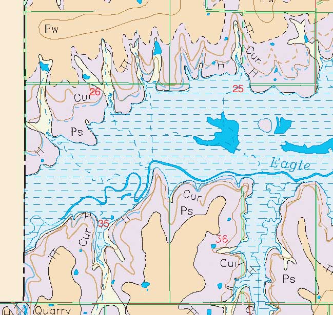 small geologic map