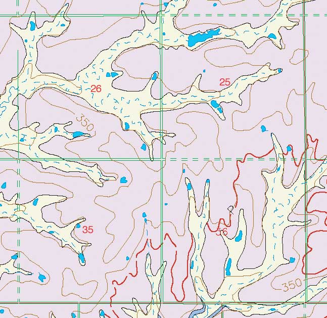 small geologic map