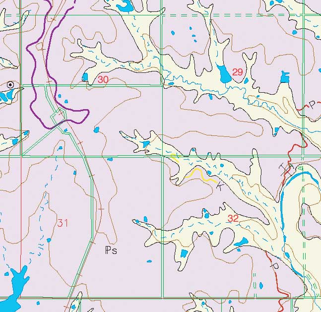 small geologic map