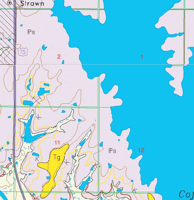 small geologic map