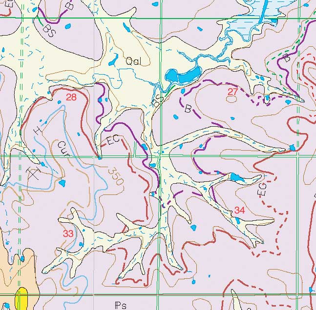 small geologic map