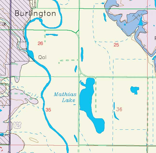 small geologic map