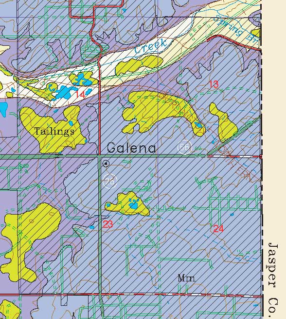 small geologic map