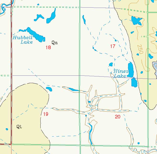 small geologic map