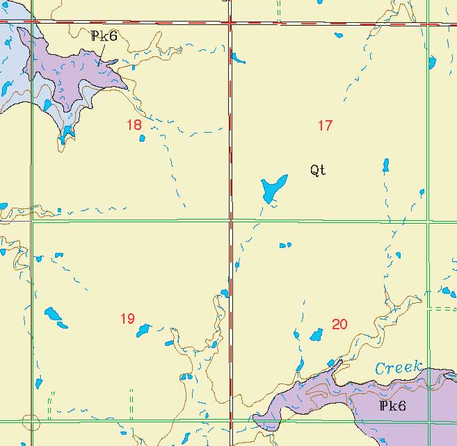 small geologic map