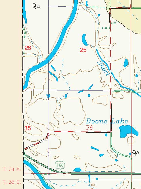 small geologic map