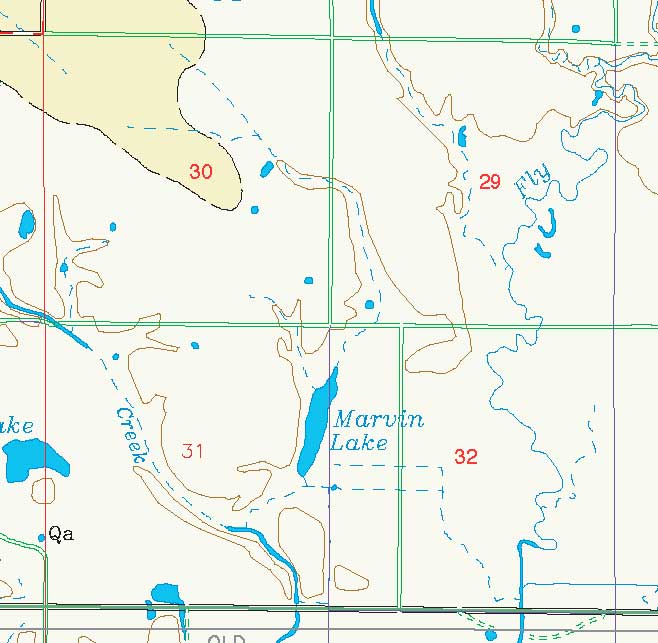 small geologic map