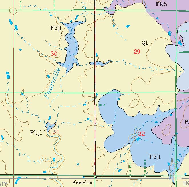 small geologic map