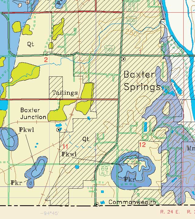 small geologic map