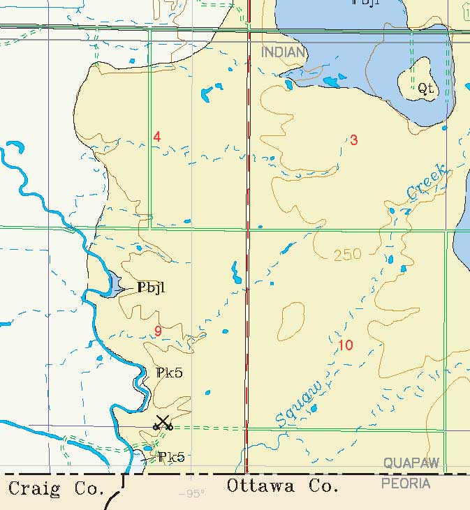 small geologic map