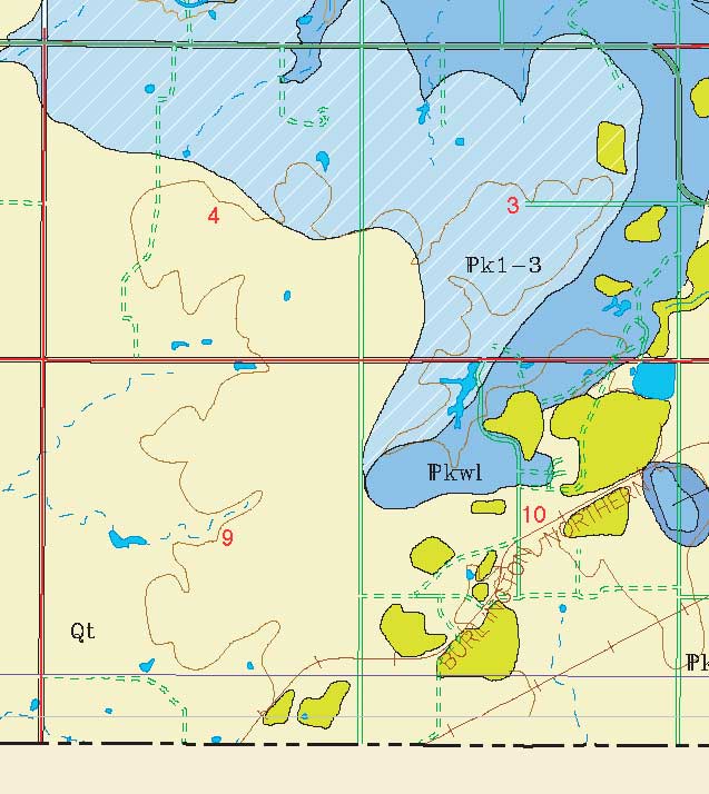 small geologic map