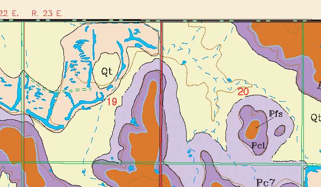 small geologic map