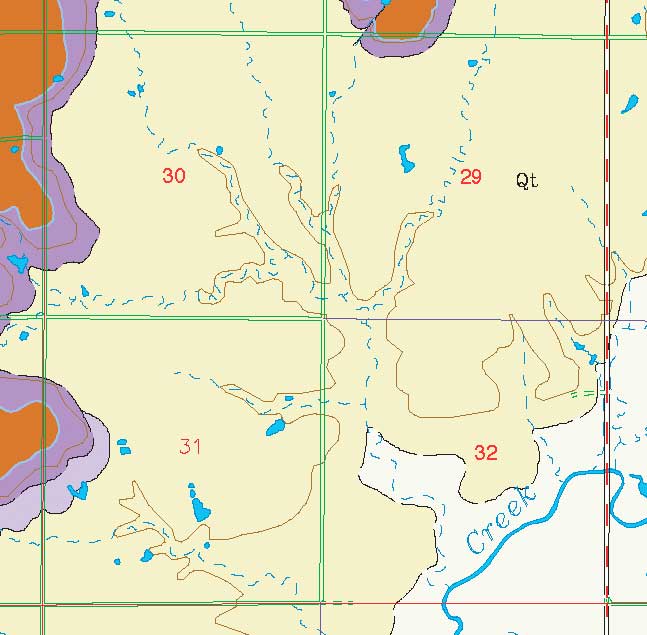 small geologic map