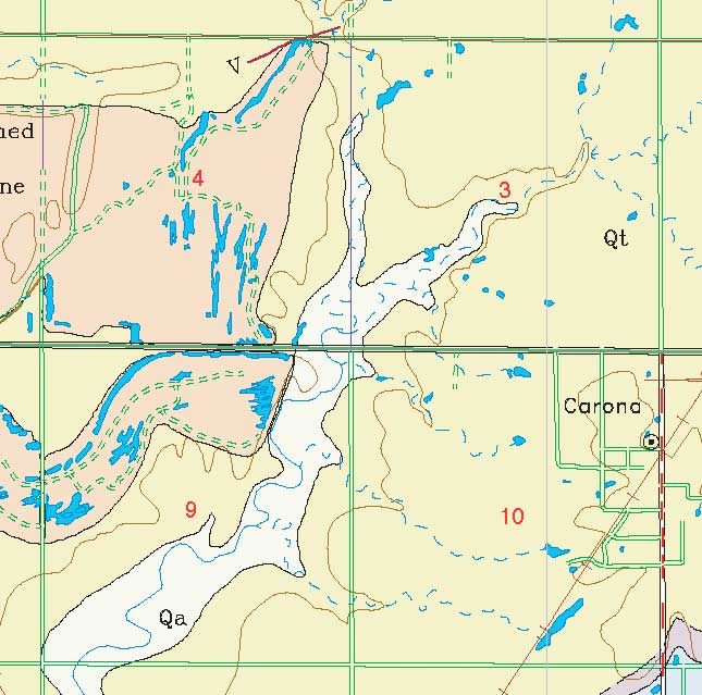 small geologic map