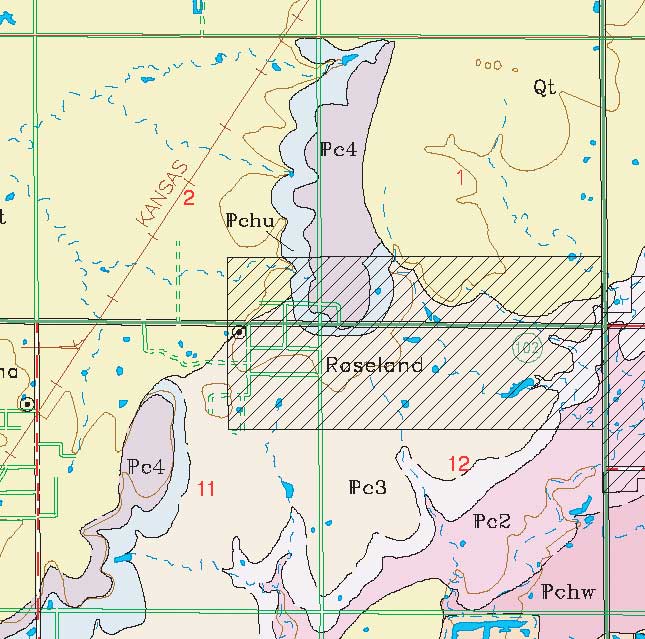 small geologic map