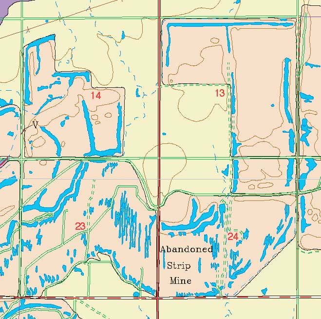 small geologic map