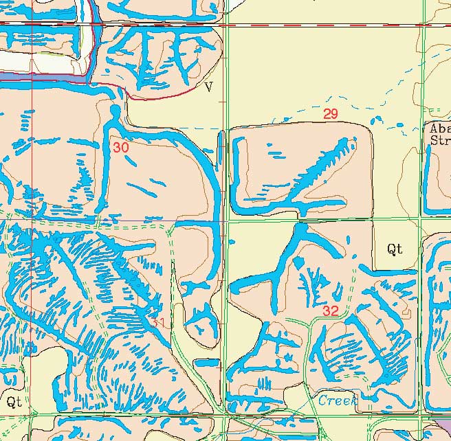 small geologic map