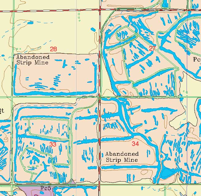 small geologic map