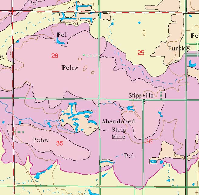 small geologic map