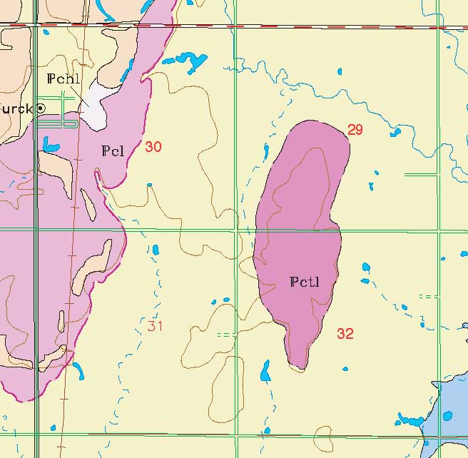 small geologic map