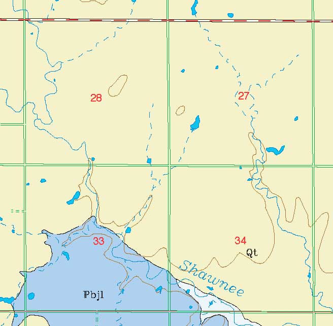 small geologic map