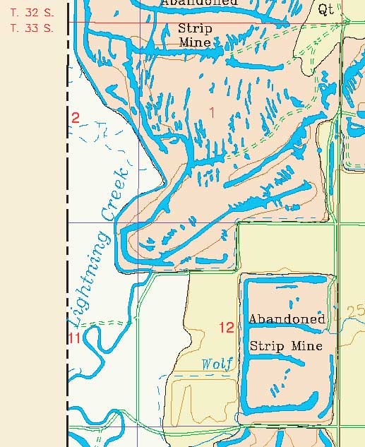 small geologic map