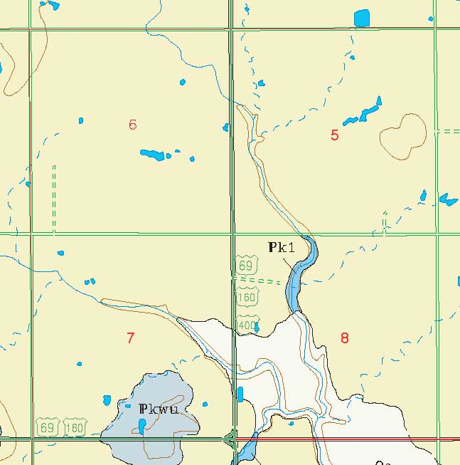 small geologic map