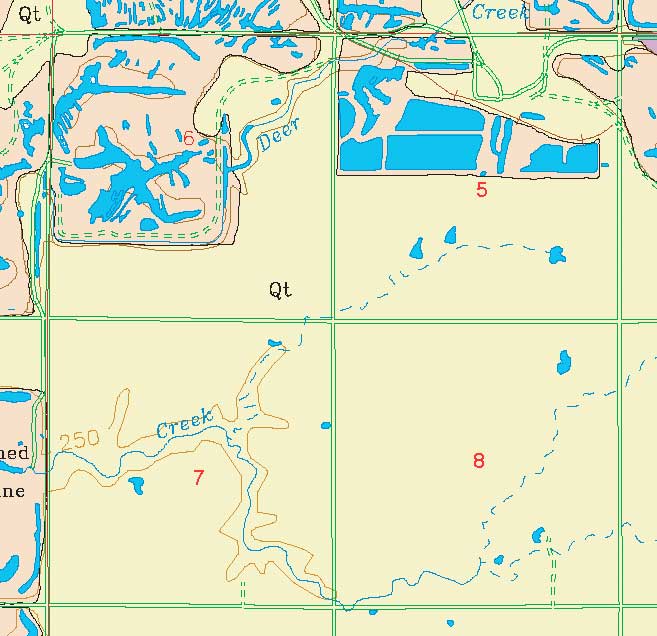 small geologic map