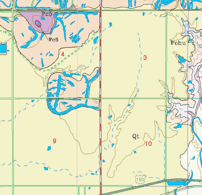 small geologic map