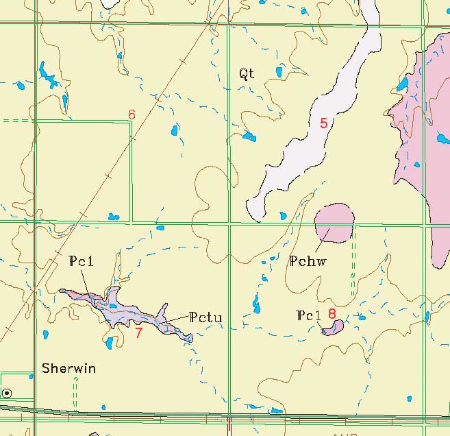 small geologic map