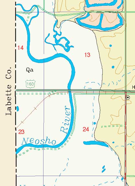 small geologic map