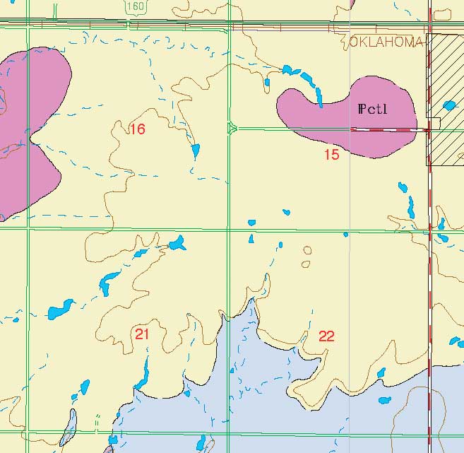 small geologic map