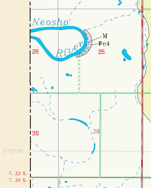 small geologic map