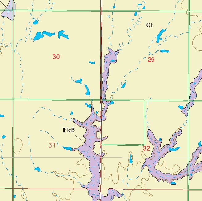 small geologic map