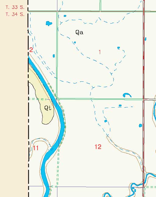 small geologic map