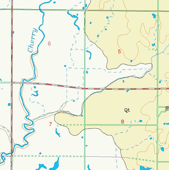 small geologic map