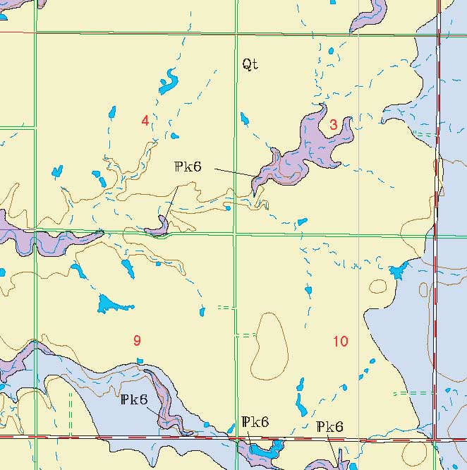 small geologic map