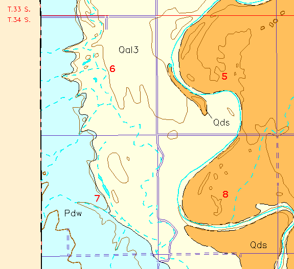 small geologic map