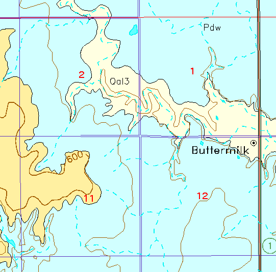 small geologic map