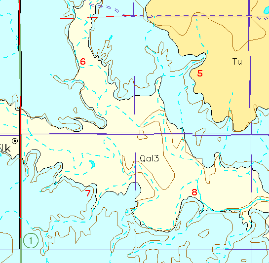 small geologic map