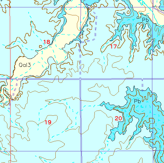 small geologic map