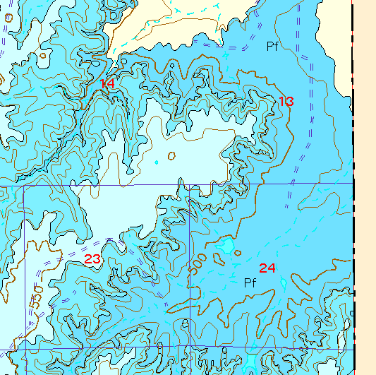 small geologic map