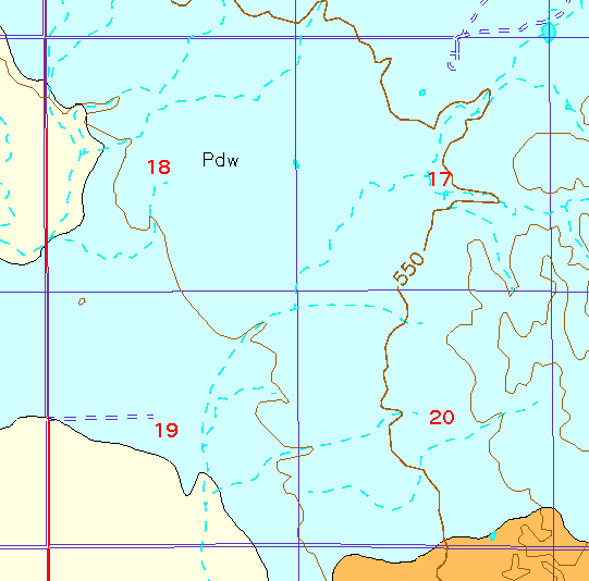 small geologic map