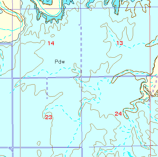 small geologic map