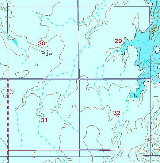 small geologic map