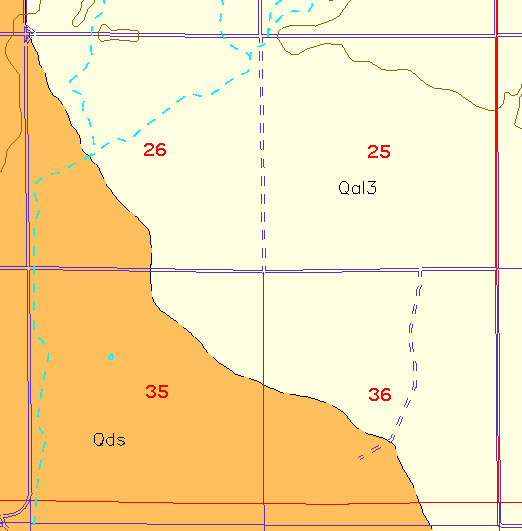 small geologic map
