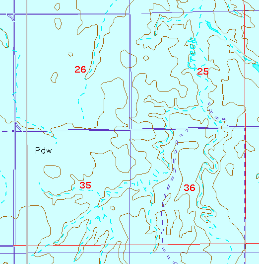 small geologic map