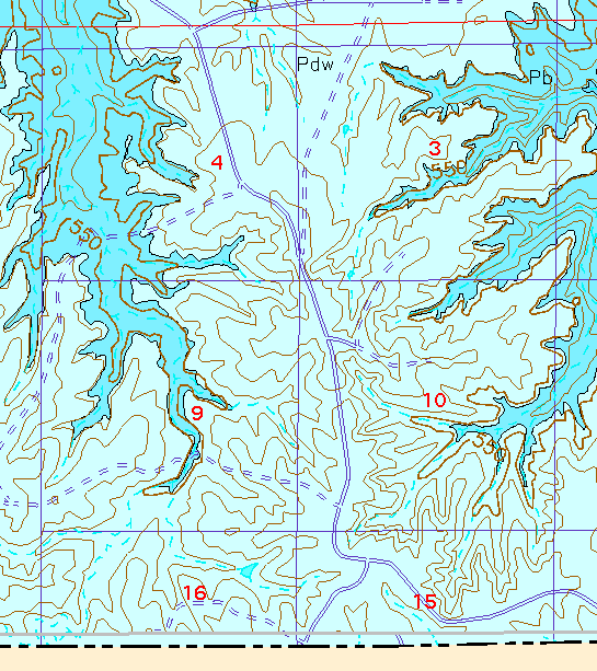 small geologic map