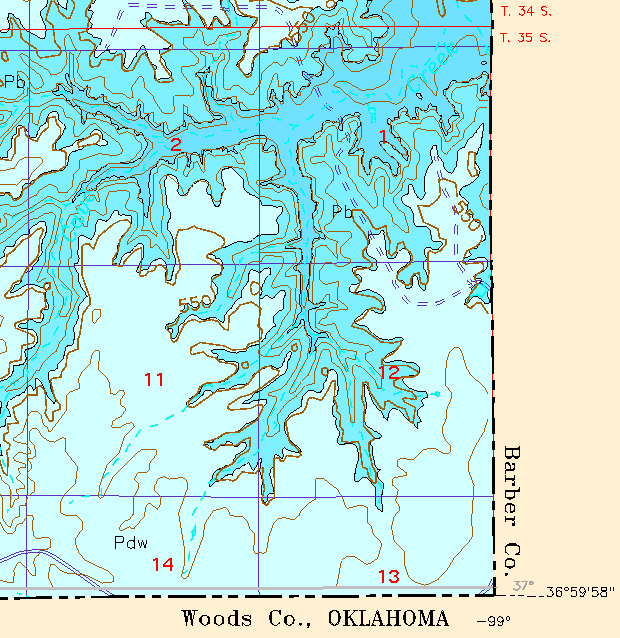 small geologic map